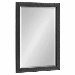 Kirklands Home Black Reyna Rectangle Wall Mirror Hot
