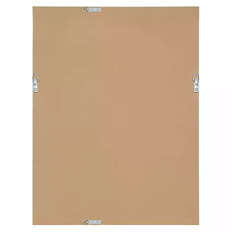 Kirklands Home Black Reyna Rectangle Wall Mirror Hot