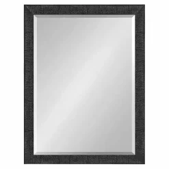 Kirklands Home Black Reyna Rectangle Wall Mirror Hot