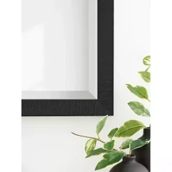 Kirklands Home Black Reyna Rectangle Wall Mirror Hot