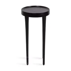 Kirklands Home Round Modern Cocktail Table Black Best