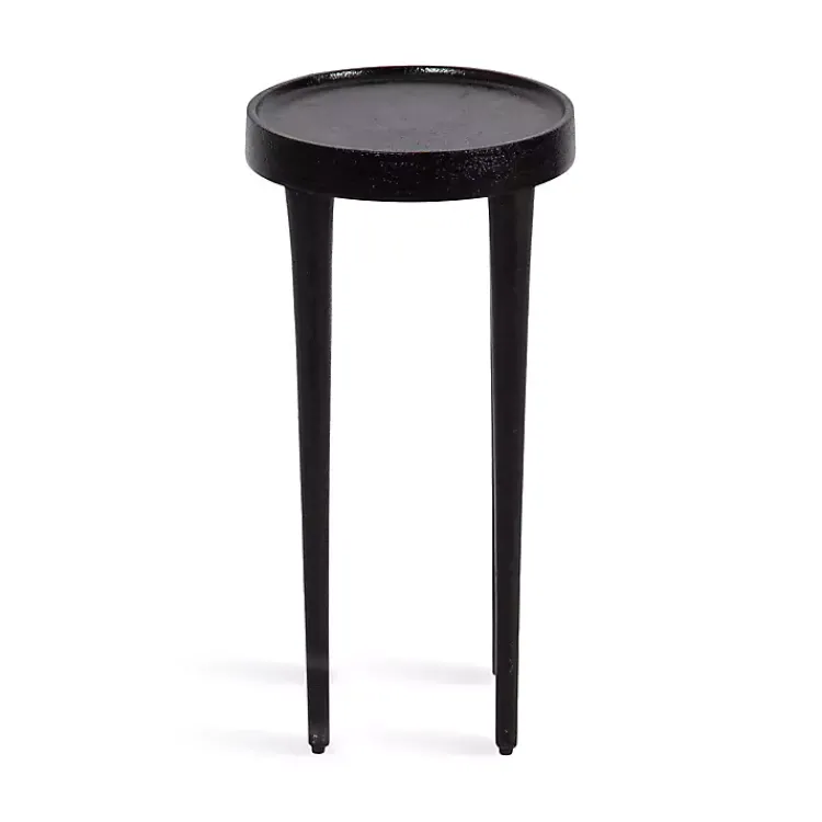 Kirklands Home Round Modern Cocktail Table Black Best