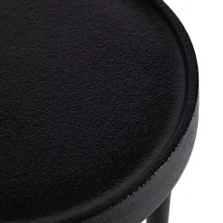 Kirklands Home Round Modern Cocktail Table Black Best