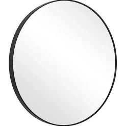 Kirklands Home Black Round Simple Frame Large Wall Mirror Online