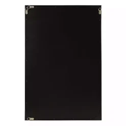Kirklands Home Rounded Rectangle Wall Mirror Black