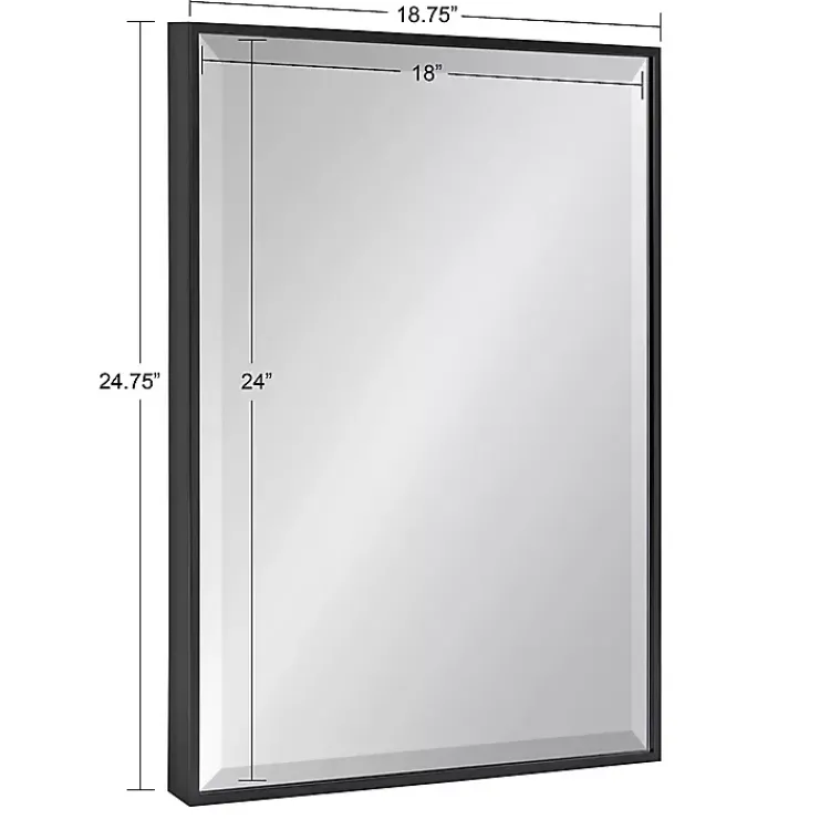 Kirklands Home Black Ryder Wall Mirror Sale