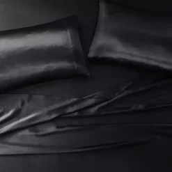 Kirklands Home Satin King 2-pc. Pillow Case Set Black Sale