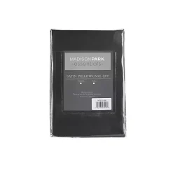 Kirklands Home Satin Standard 2-pc. Pillow Case Set Black Clearance