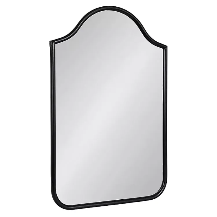 Kirklands Home Scalloped Arch Fellows Wall Mirror Black Discount
