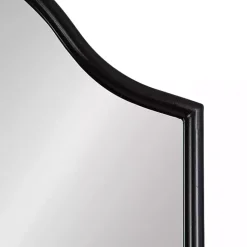Kirklands Home Scalloped Arch Fellows Wall Mirror Black Discount