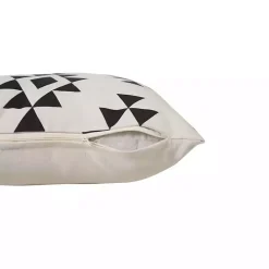 Kirklands Home Black Southwestern Geometric Outdoor Pillow Clearance