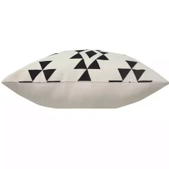 Kirklands Home Black Southwestern Geometric Outdoor Pillow Clearance