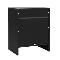 Kirklands Home Stanley Single Drawer Nightstand Black Online