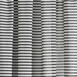 Kirklands Home Black Striped Tassel Curtain Panel Set, 84 in. Best