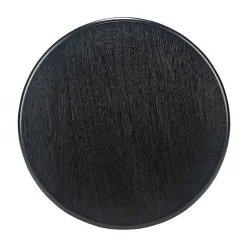 Kirklands Home Tegan Round Accent Table Black Best