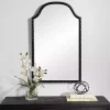 Kirklands Home Black Textured Arch Wall Mirror Online