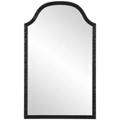 Kirklands Home Black Textured Arch Wall Mirror Online