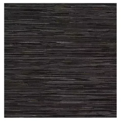 Kirklands Home Textured Grassweave Peel & Stick Wallpaper Black Hot