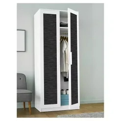Kirklands Home Textured Grassweave Peel & Stick Wallpaper Black Hot