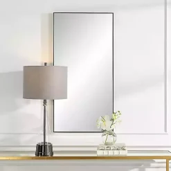 Kirklands Home Black Thin Frame Rectangle Wall Mirror Sale