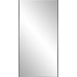 Kirklands Home Black Thin Frame Rectangle Wall Mirror Sale