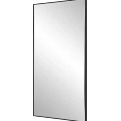 Kirklands Home Black Thin Frame Rectangle Wall Mirror Sale