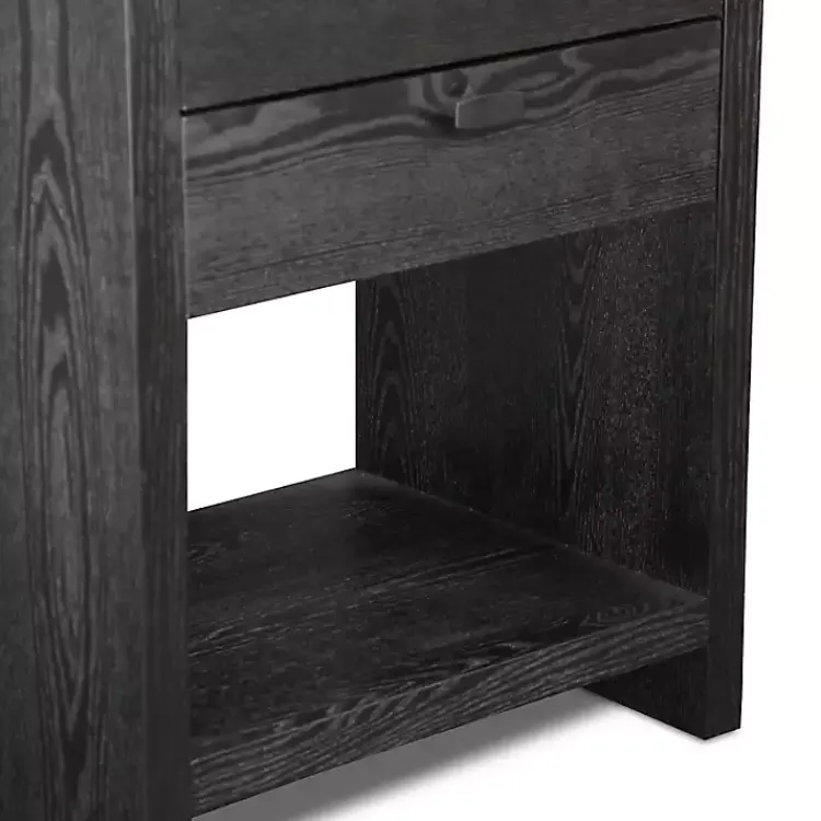 Kirklands Home Vivara 2-Drawer Nightstand Black Sale