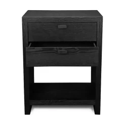 Kirklands Home Vivara 2-Drawer Nightstand Black Sale