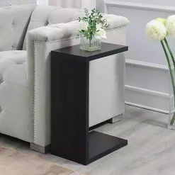 Kirklands Home Wakefield C-Table Black Best