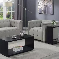 Kirklands Home Wakefield C-Table Black Best
