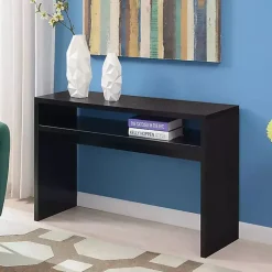 Kirklands Home Wakefield Tiered Console Table Black Online