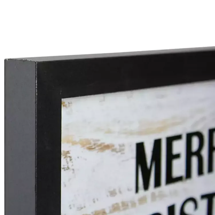 Christmas Art & Wall Decor>Kirklands Home Black White Winter Scene LED Canvas Art Print