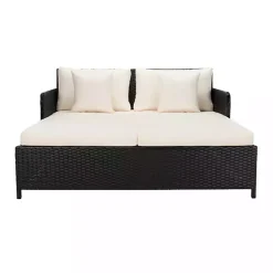 Kirklands Home Black Wicker Outdoor Daybed Online