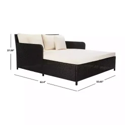 Kirklands Home Black Wicker Outdoor Daybed Online