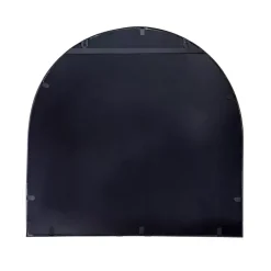 Kirklands Home Wide Arched Wall Mirror Black