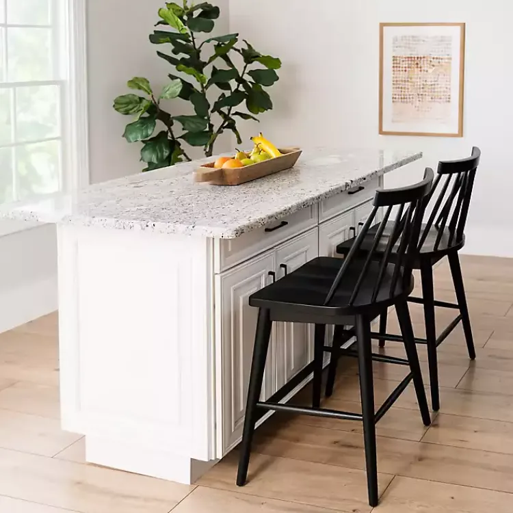 Kirklands Home Windsor Counter Stool Black Discount