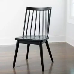 Kirklands Home Windsor Dining Chair Black Hot