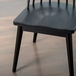 Kirklands Home Windsor Dining Chair Black Hot