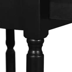 Kirklands Home Wood Barrett Accent Table Black Online