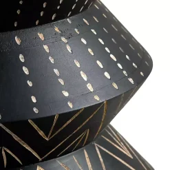 Kirklands Home Wood Curved Edge Accent Table Black Online