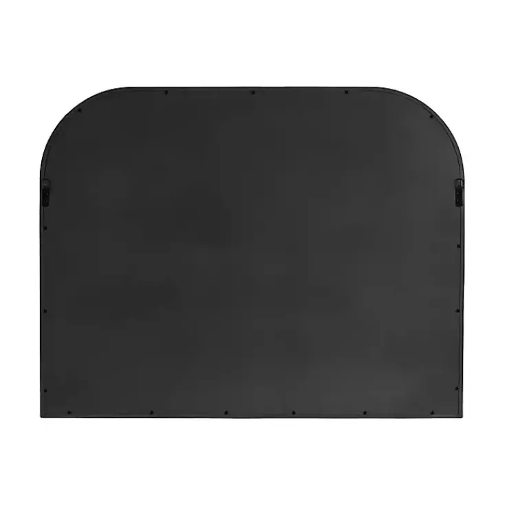 Kirklands Home Wood Frame Arch Wall Mirror Black Clearance