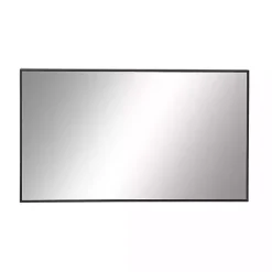 Kirklands Home Wood Framed Mirror, 24x40 in. Black Discount