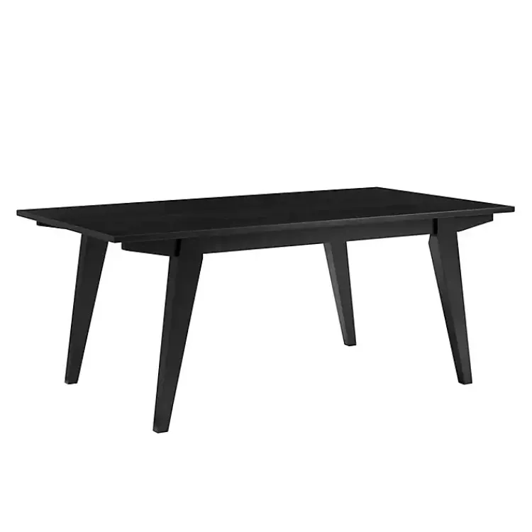 Kirklands Home Wood Minimalist Coffee Table Black Best
