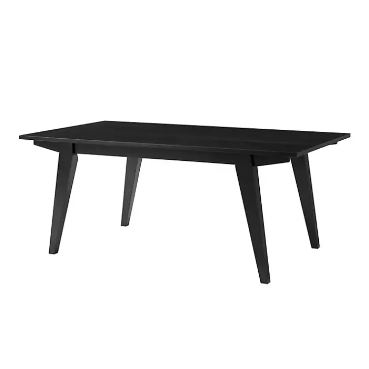 Kirklands Home Wood Minimalist Coffee Table Black Best