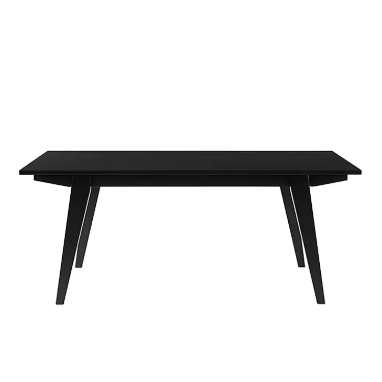 Kirklands Home Wood Minimalist Coffee Table Black Best