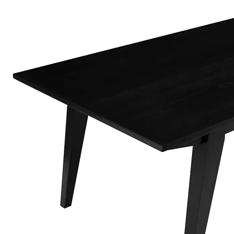 Kirklands Home Wood Minimalist Coffee Table Black Best