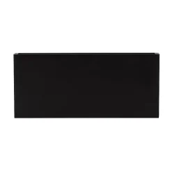 Kirklands Home Black Wood 2-pc. Floating Shelves, 18 in. New