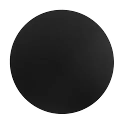 Kirklands Home Wood Round Ford Accent Table Black Outlet