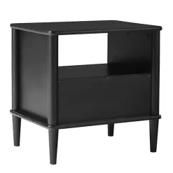 Kirklands Home Wood Spindle Leg Nightstand Black Sale