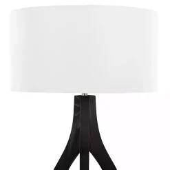 Kirklands Home Wood Wishbone Floor Lamp Black Clearance
